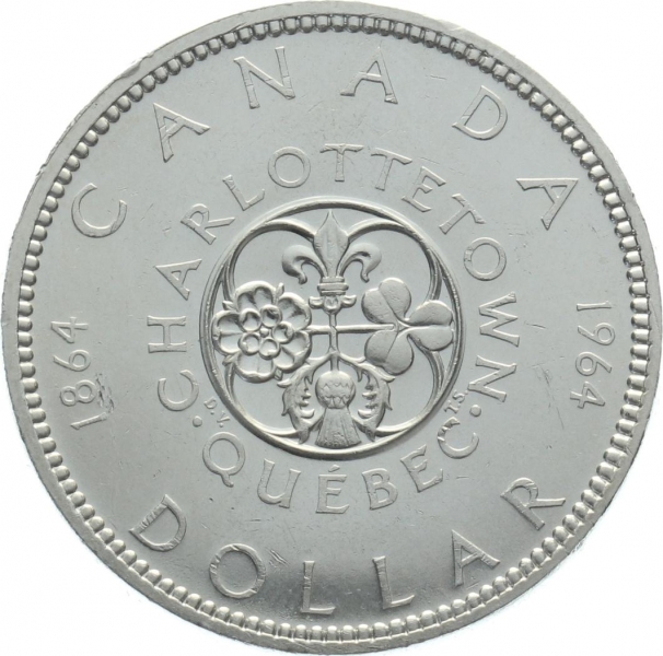 Kanada 1 Dollar 1964 Charlottetown Quebec